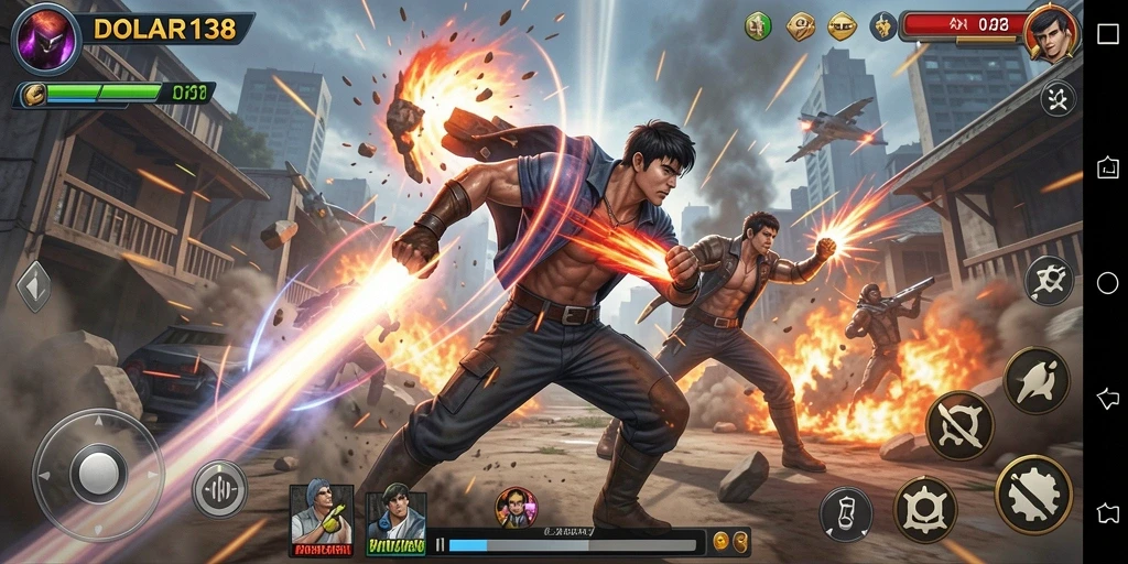 Tampilan gameplay DOLAR138 yang mendebarkan dan penuh aksi.