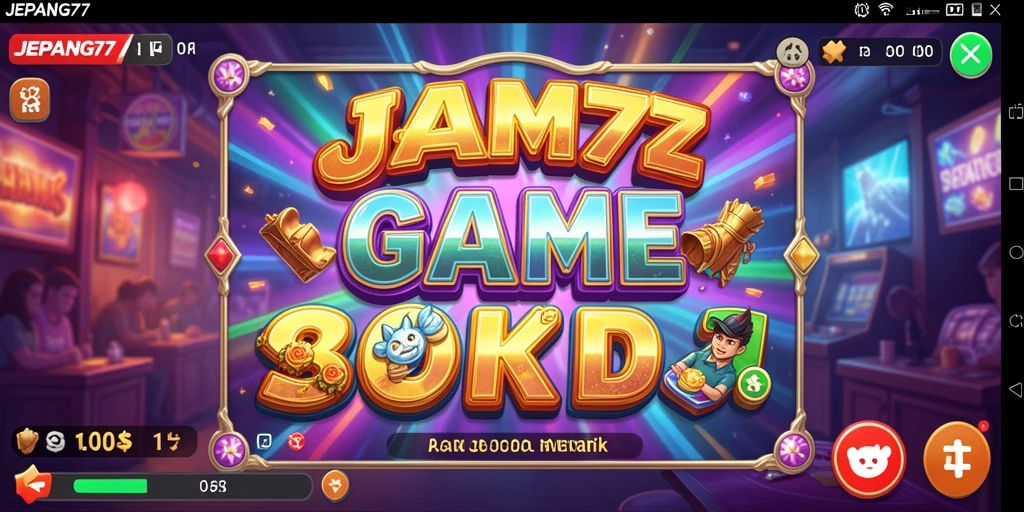 Tampilan menarik dari gameplay JEPANG77 dengan tema Slot Jepang.
