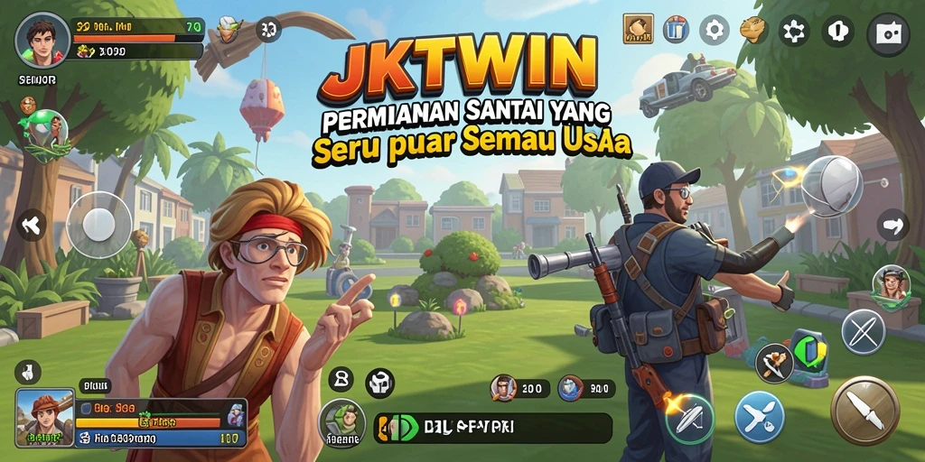 Gambar tampilan permainan JKTWIN yang menyenangkan dan interaktif.