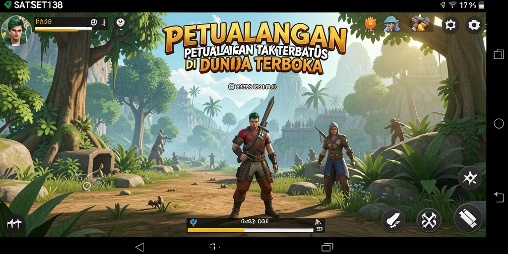 Tampilan utama gameplay <strong>SATSET138</strong> di dunia terbuka yang menakjubkan.