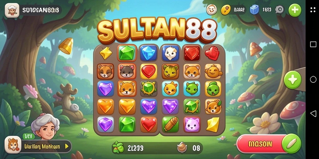 Tampilan menarik dari gameplay SULTAN88 yang seru dan penuh warna.