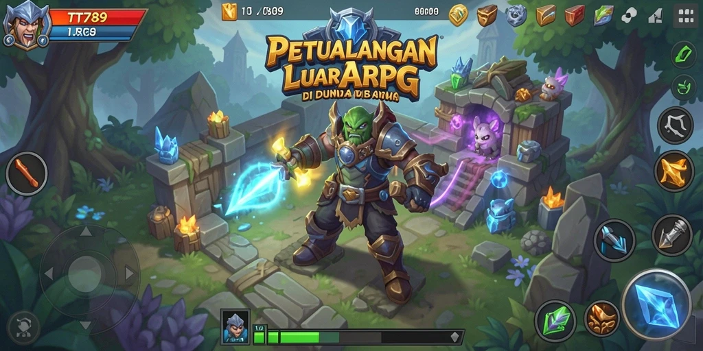 Screenshot menampilkan aksi pertarungan seru di TT789.
