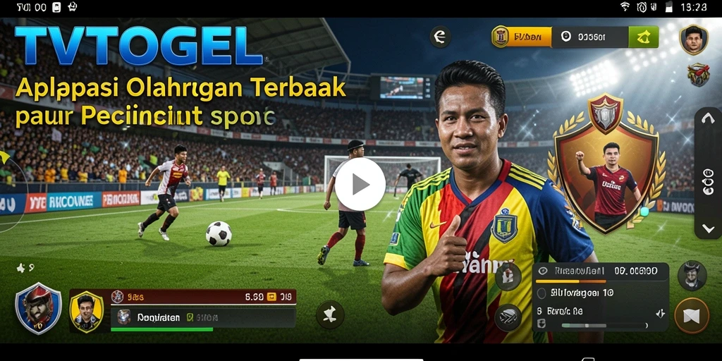 Tampilan screenshot utama TVTOGEL yang menunjukan serunya permainan olahraga.
